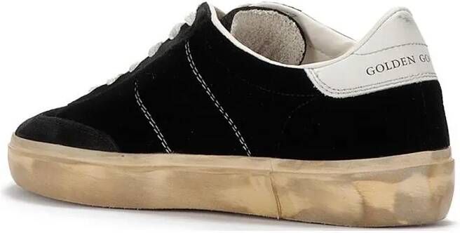 Golden Goose Low-Top Sneakers Dames Soul-Star Sneaker Zwart in zwart