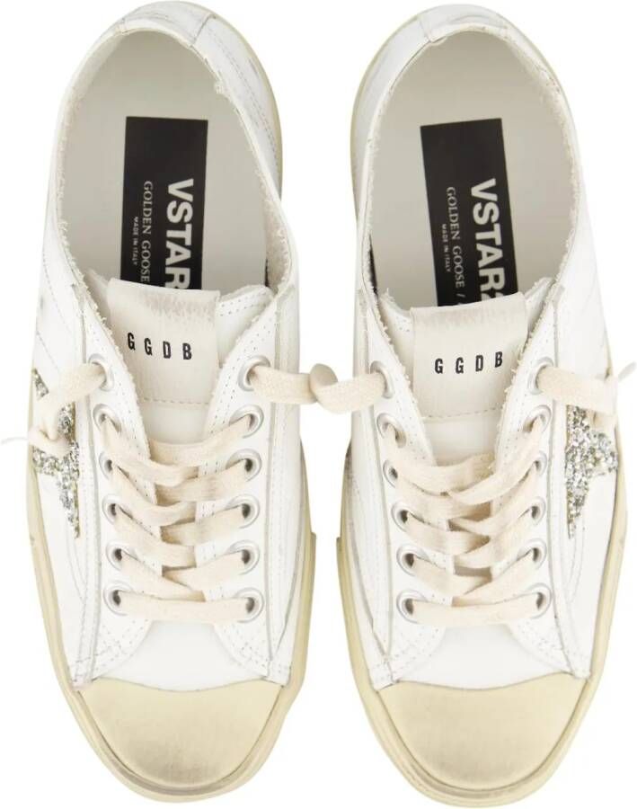 Golden Goose Low-Top Sneakers Dames V-Star 2 Sneaker Wit in wit