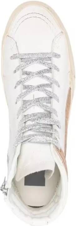 Golden Goose Low-Top Sneakers High-Top Sneakers With Contrasting Star Detail in wit