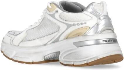 Golden Goose Low-Top Sneakers White Lightstar Sneakers in wit