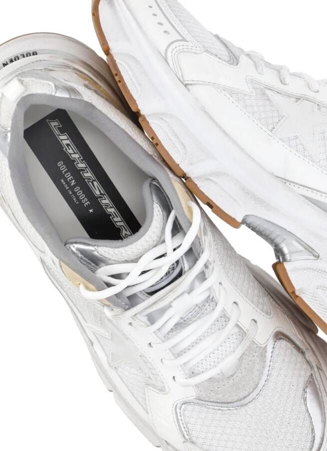 Golden Goose Low-Top Sneakers White Lightstar Sneakers in wit