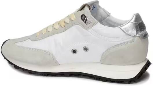 Golden Goose Low-Top Sneakers Nylon Sneakers With Beige Suede Inserts in wit