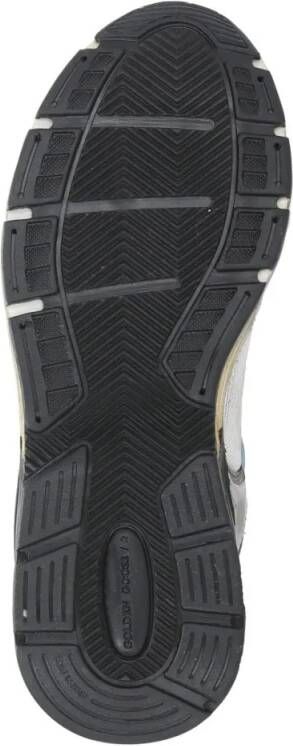 Golden Goose Low-Top Sneakers Running Dad Sneakers in zilver