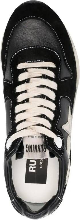 Golden Goose Low-Top Sneakers Sporty Black Sneakers in meerkleurig