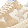 Golden Goose Low-Top Sneakers Running Sole in beige - Thumbnail 3