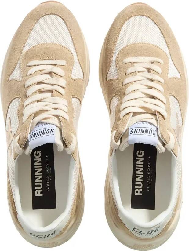 Golden Goose Low-Top Sneakers Running Sole in beige
