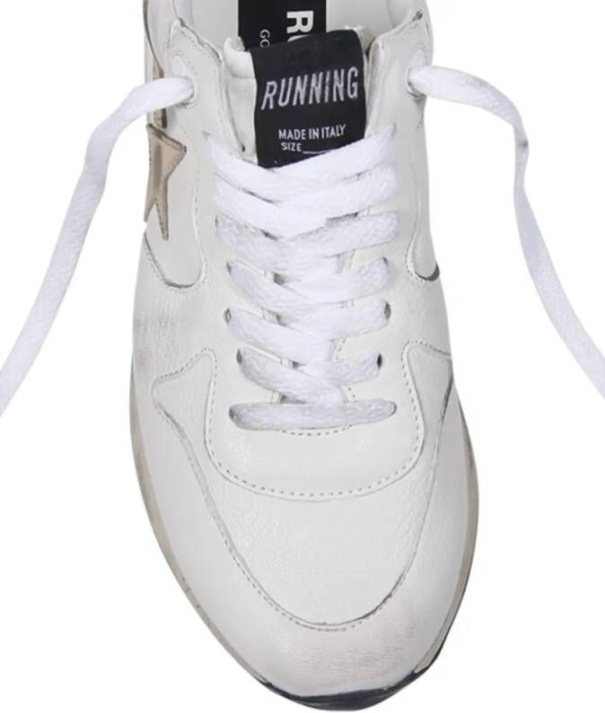 Golden Goose Low-Top Sneakers Running Sole Nappa Upper Toe in wit