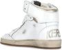 Golden Goose Sky Star Sneakers Gladde Kalfsleer Ronde Neus White Dames - Thumbnail 20