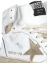 Golden Goose Sky Star Sneakers Gladde Kalfsleer Ronde Neus White Dames - Thumbnail 22