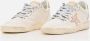 Golden Goose Low-Top Sneakers Ballstar Sneakers Leather White in beige - Thumbnail 12