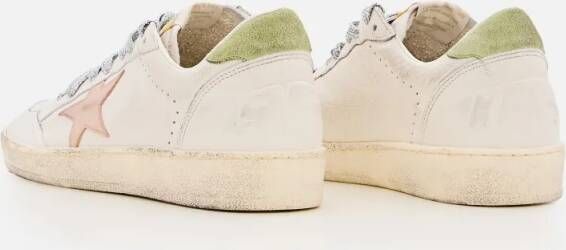 Golden Goose Low-Top Sneakers Sneaker Ball Star im Used Look in wit