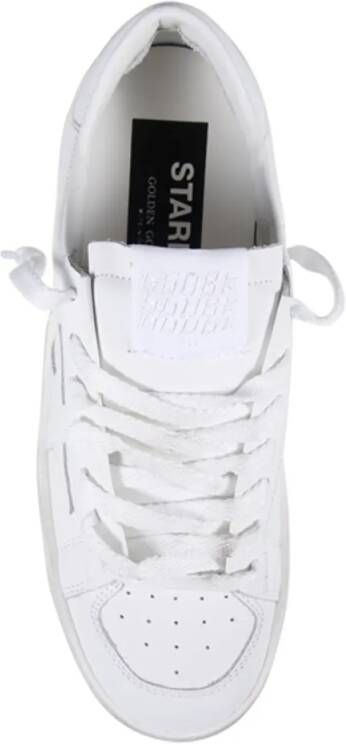 Golden Goose Low-Top Sneakers Stardan Leather Upper Sneakers in wit