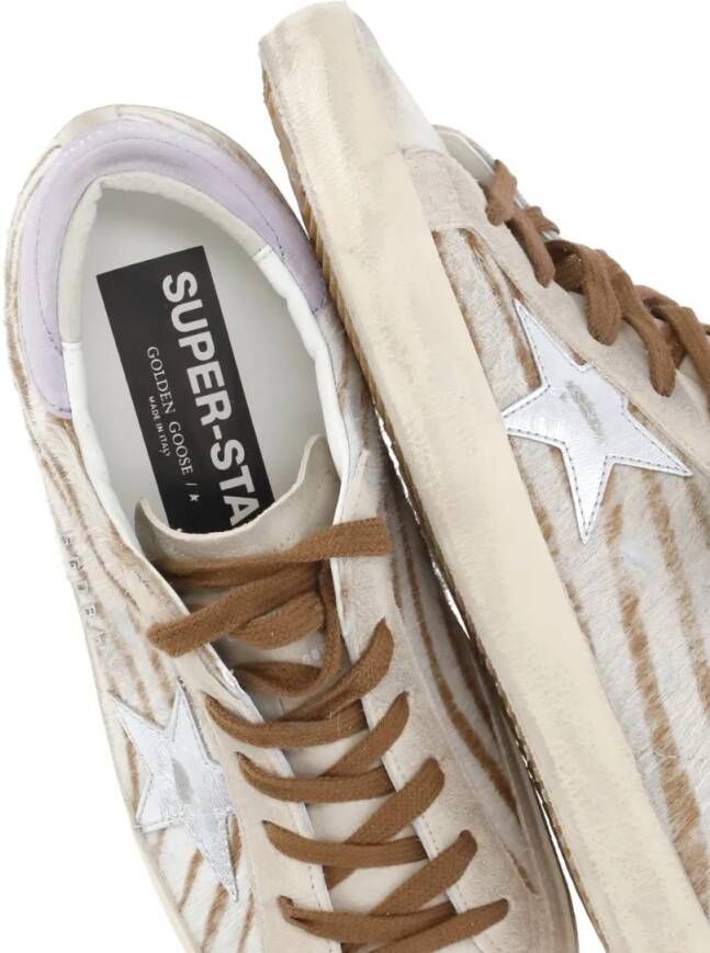 Golden Goose Low-Top Sneakers Super Star Classic Sneakers in beige