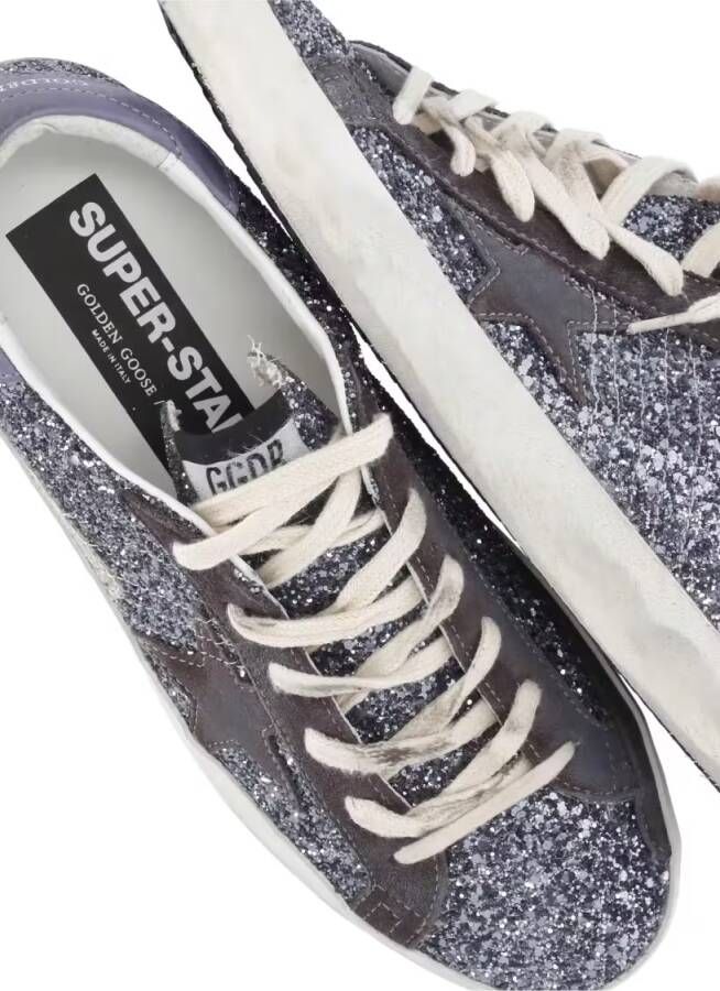 Golden Goose Low-Top Sneakers Super Star Classic Sneakers in grijs