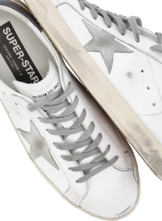 Golden Goose Low-Top Sneakers Super Star Classic Sneakers in wit