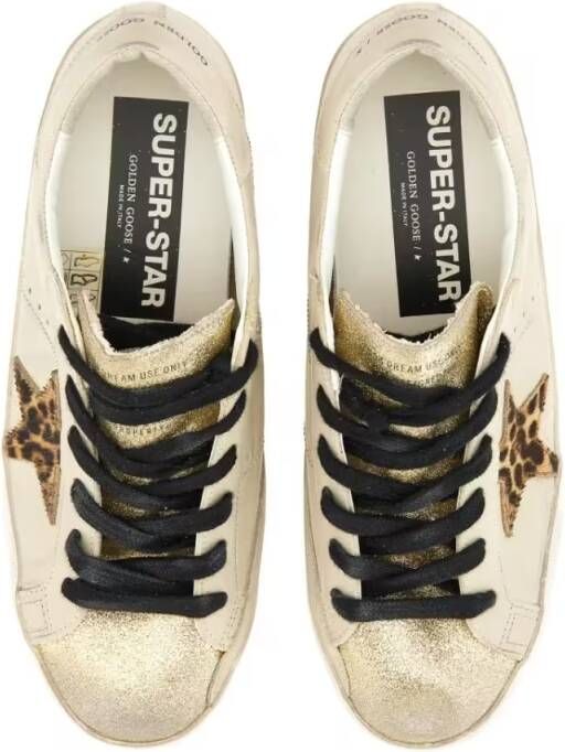 Golden Goose Low-Top Sneakers "Super-Star" Sneaker in beige