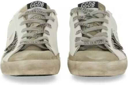 Golden Goose Low-Top Sneakers "Super-Star" Sneaker in wit