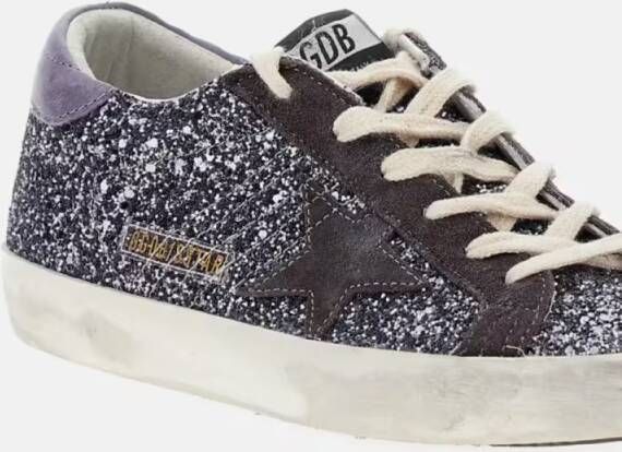 Golden Goose Low-Top Sneakers Super Star Sneakers in blauw
