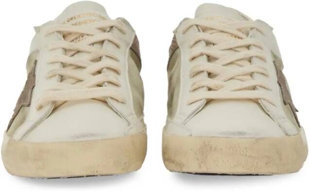Golden Goose Low-Top Sneakers "Super-Star" Sneakers in wit