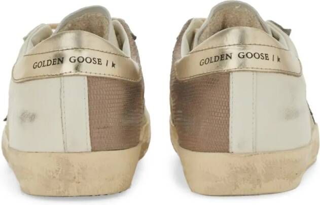 Golden Goose Low-Top Sneakers "Super-Star" Sneakers in wit