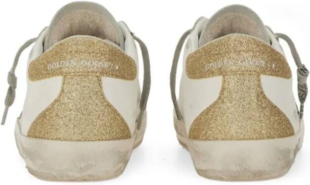 Golden Goose Low-Top Sneakers "Super Star" Sneakers in wit
