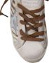 Golden Goose Low-Top Sneakers Super-Star Zebra Horsy Upper Suede Toe And Heel La in wit - Thumbnail 2