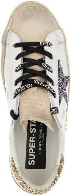 Golden Goose Low-Top Sneakers Superstar in wit