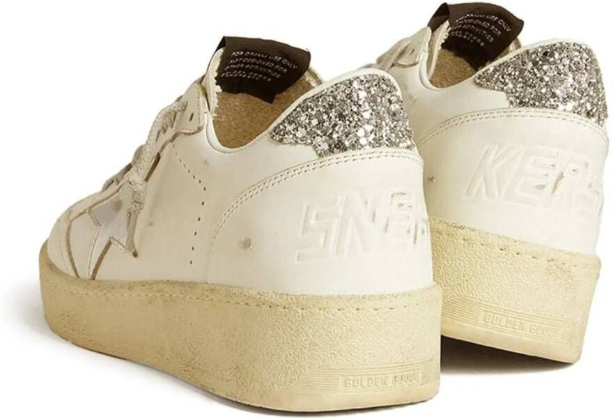 Golden Goose Low-Top Sneakers ballstar sneakers in leather color wh in wit