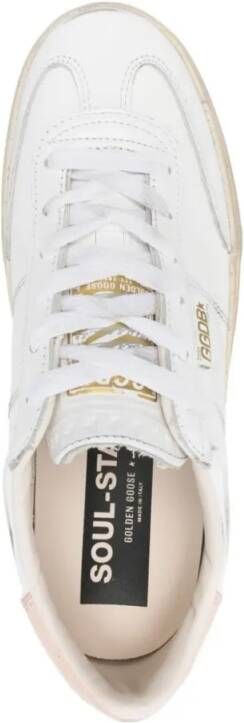 Golden Goose Low-Top Sneakers White Leather Sneakers in wit