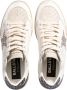 Golden Goose Glitter Sneakers met Gebarsten Leren Neus White Dames - Thumbnail 19