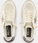 Golden Goose Glitter Sneakers met Gebarsten Leren Neus White Dames - Thumbnail 20