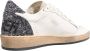 Golden Goose Glitter Sneakers met Gebarsten Leren Neus White Dames - Thumbnail 21