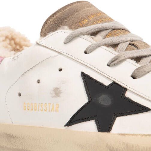 Golden Goose Sneakers Leather Upper Shoes in wit