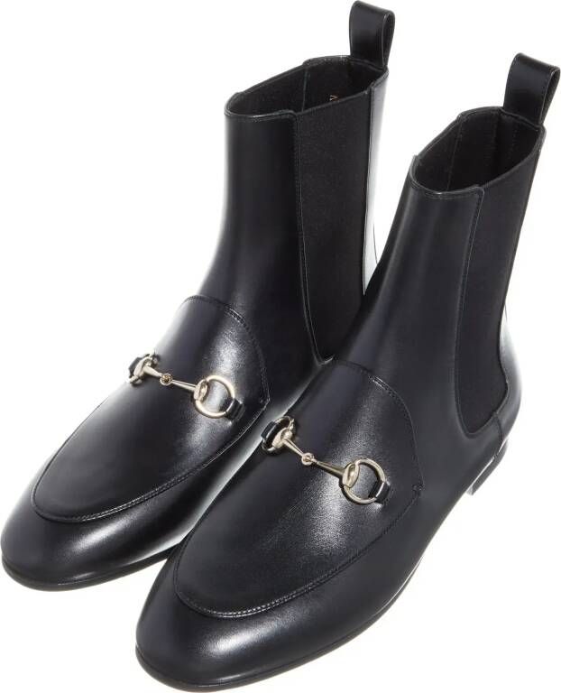 Gucci Boots W JORDAAN BOOTIE LEATHER W HB in zwart