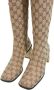 Gucci Enkellaarzen GG Knee-high Boots in beige - Thumbnail 2