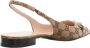 Gucci Hoge hakken Erin Ballet Slingback in beige - Thumbnail 2