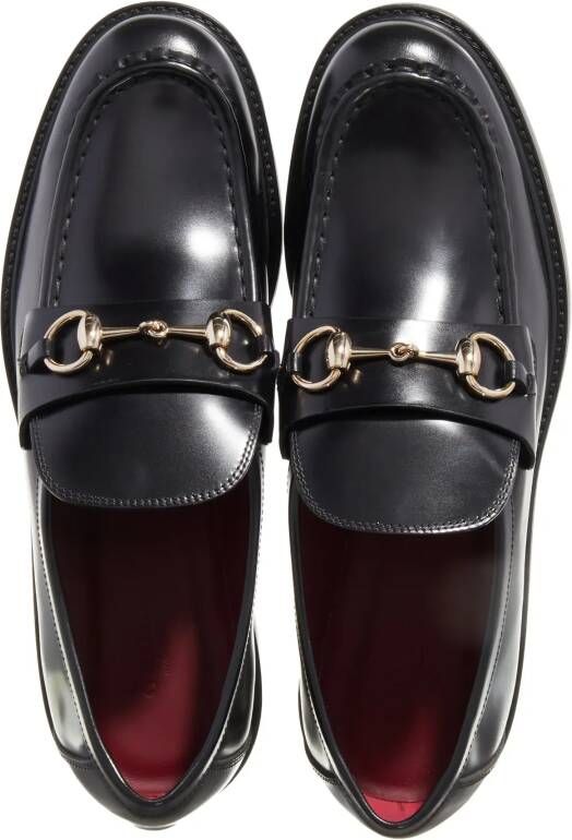 Gucci Loafers Horsebit Moccassin in zwart