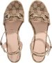Gucci Sandalen Sandal Horsebit in beige - Thumbnail 3