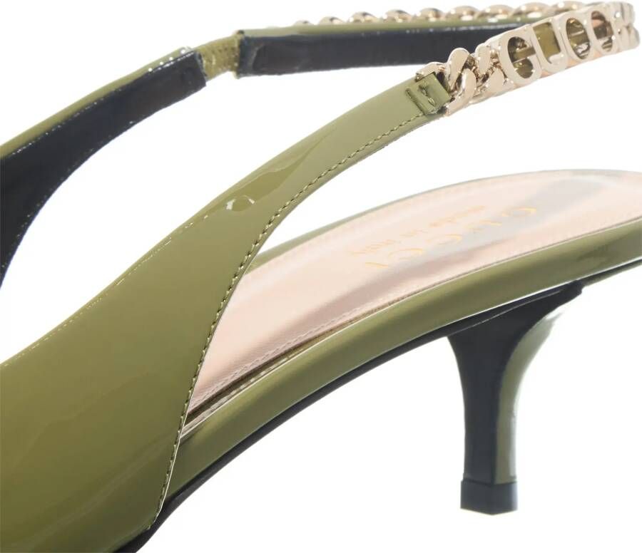 Gucci Sandalen Sandal in groen