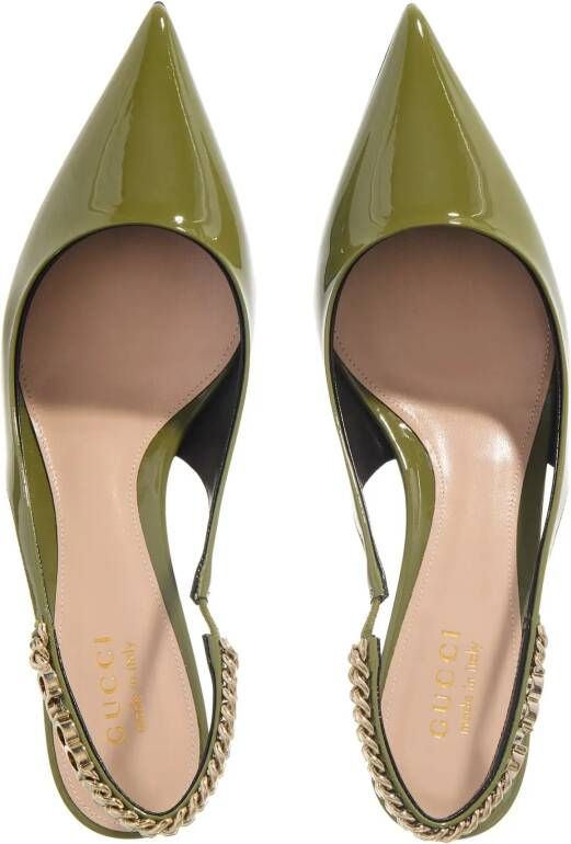 Gucci Sandalen Sandal in groen