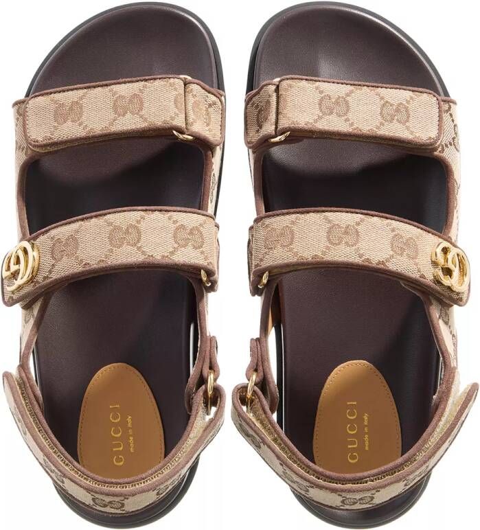 Gucci Sandalen Women's Double G Sandal in beige