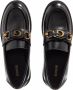 Guess Zwarte casual leren mocassins voor dames Black Dames - Thumbnail 5