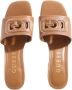 Guess Sandalen met hak Gals in bruin - Thumbnail 13