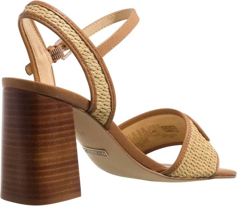 Guess Sandalen met hak Ganika in beige