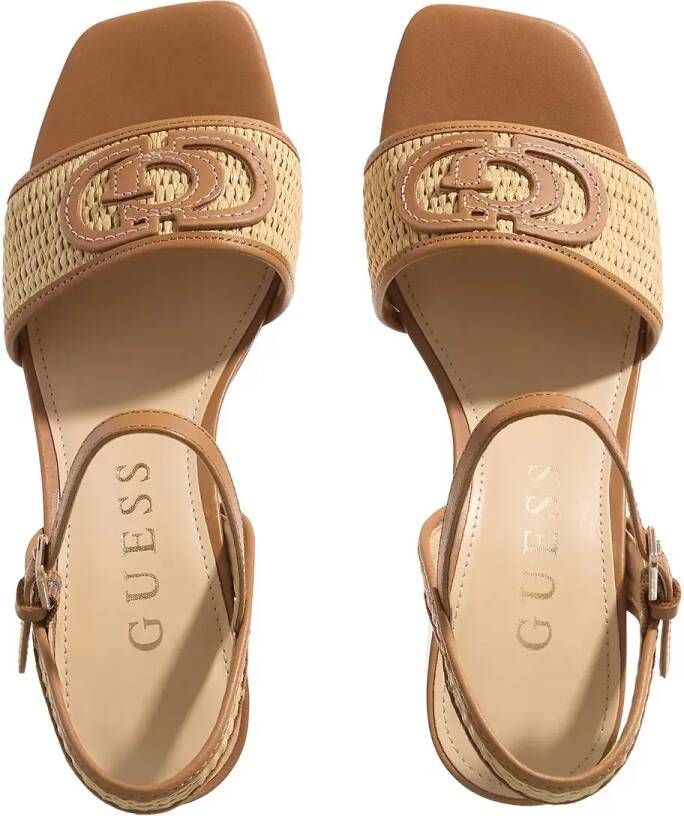 Guess Sandalen met hak Ganika in beige