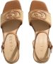 Guess Sandalen met hak Ganika in beige - Thumbnail 7