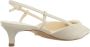 Guess Sandalen met hak Jesson2 in crème - Thumbnail 2