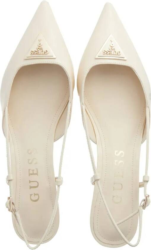 Guess Sandalen met hak Jesson2 in crème