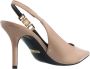 Guess Lak Slingback Leren Hoge Hakken Pink Dames - Thumbnail 10