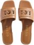 GUESS Tarisha Slippers Dames Bruin - Thumbnail 18